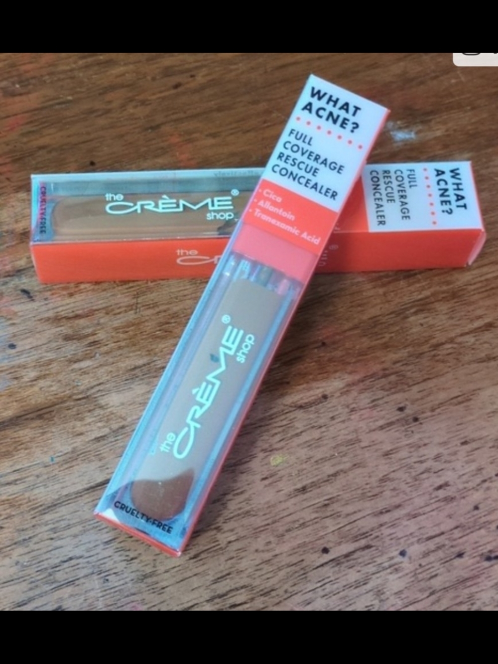 The Creme Shop What Acne? Full Coverage Rescue Concealer - Cream Shade
